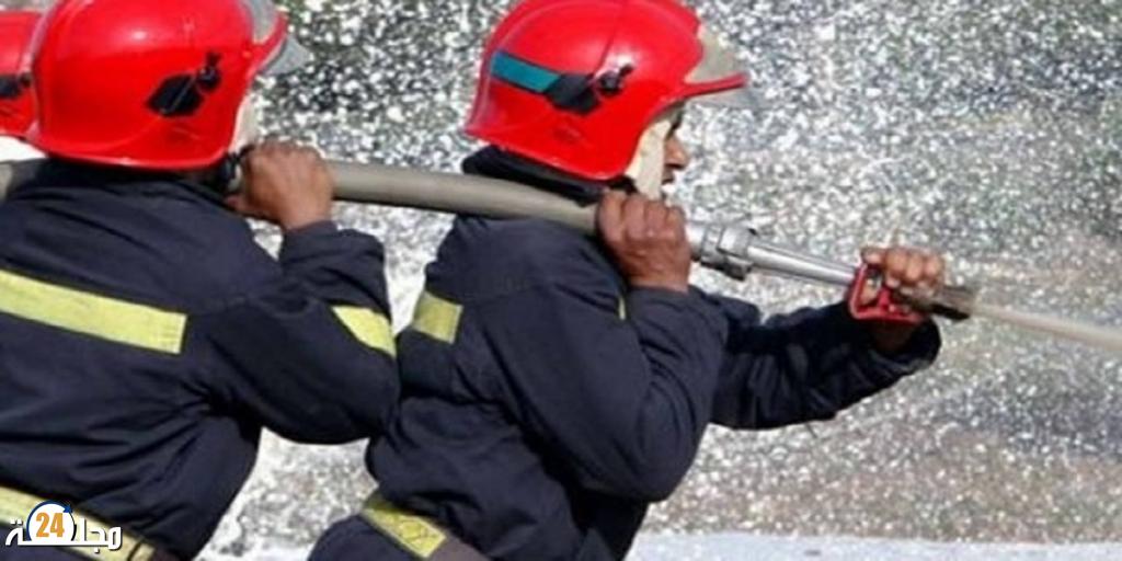 أندلاع حريق مهول بعمارة ينهي حياة مهاجر افريقي بطريقة مأساوية.