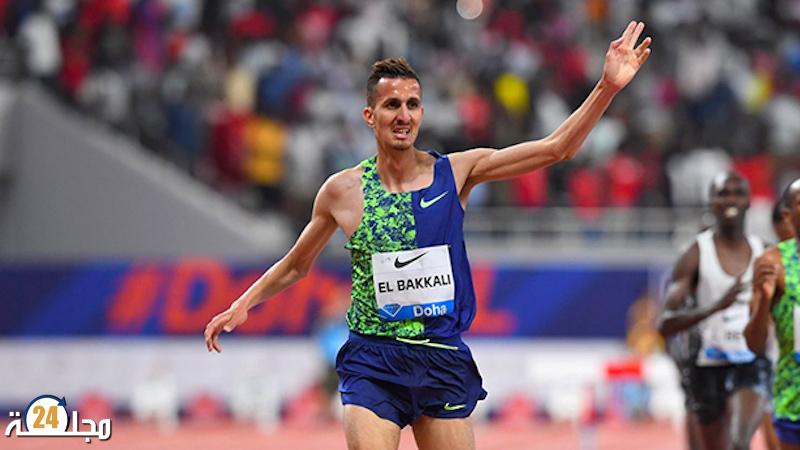 العداء المغربي سفيان البقالي يفوز بسباق 3000 م موانع ويحقق أفضل انجاز عالمي في السنة