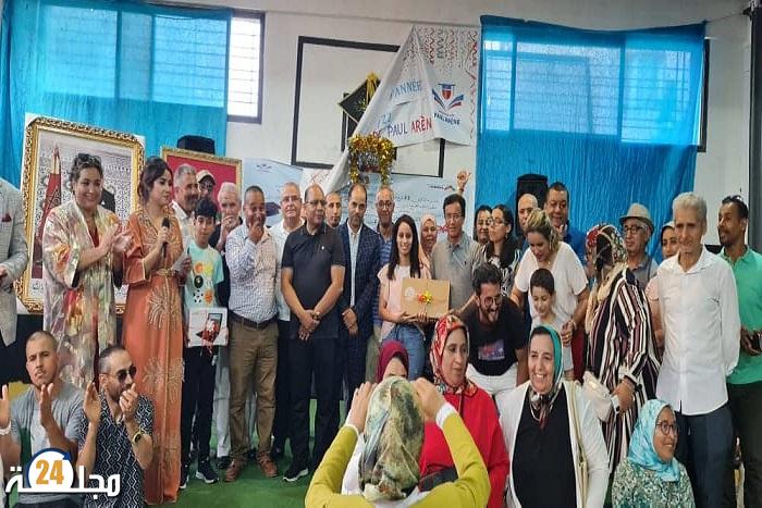 حفل تميز المتفوقين والمتفوقات دراسيا تخليدا للذكرى 23 لعيد العرش المجيد بمنطقة ليساسفة برسم الموسم الدراسي 2022/2021م