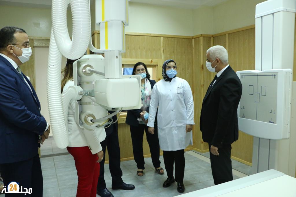 الرباط..ايت الطالب يتفقد مركز التشخيص متعدد التخصصات النهضة