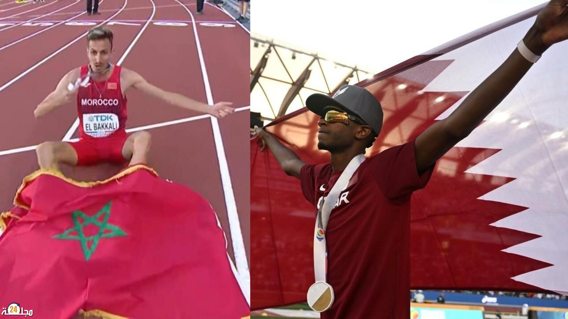 البقالي وبرشم ينقذان ماء وجه أم الألعاب العربية في مونديال يوجين