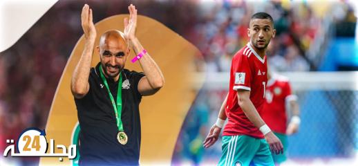 عودة زياش وعقد للركراكي لقيادة المنتخب المغربي لمدة 3 سنوات