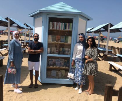 عودة موفقة للمكتبة الشاطئية للدالية