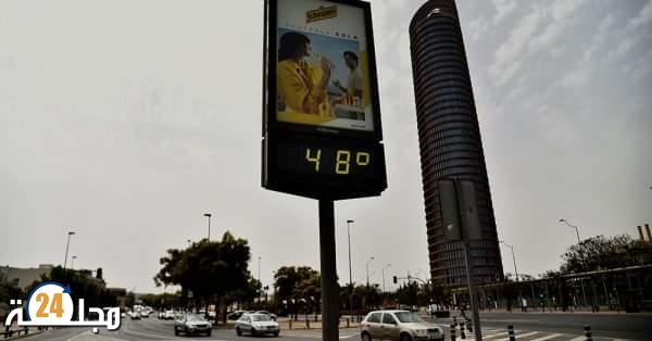 موجة حر خطيرة تجتاح إسبانيا وتسجل 360 وفاة