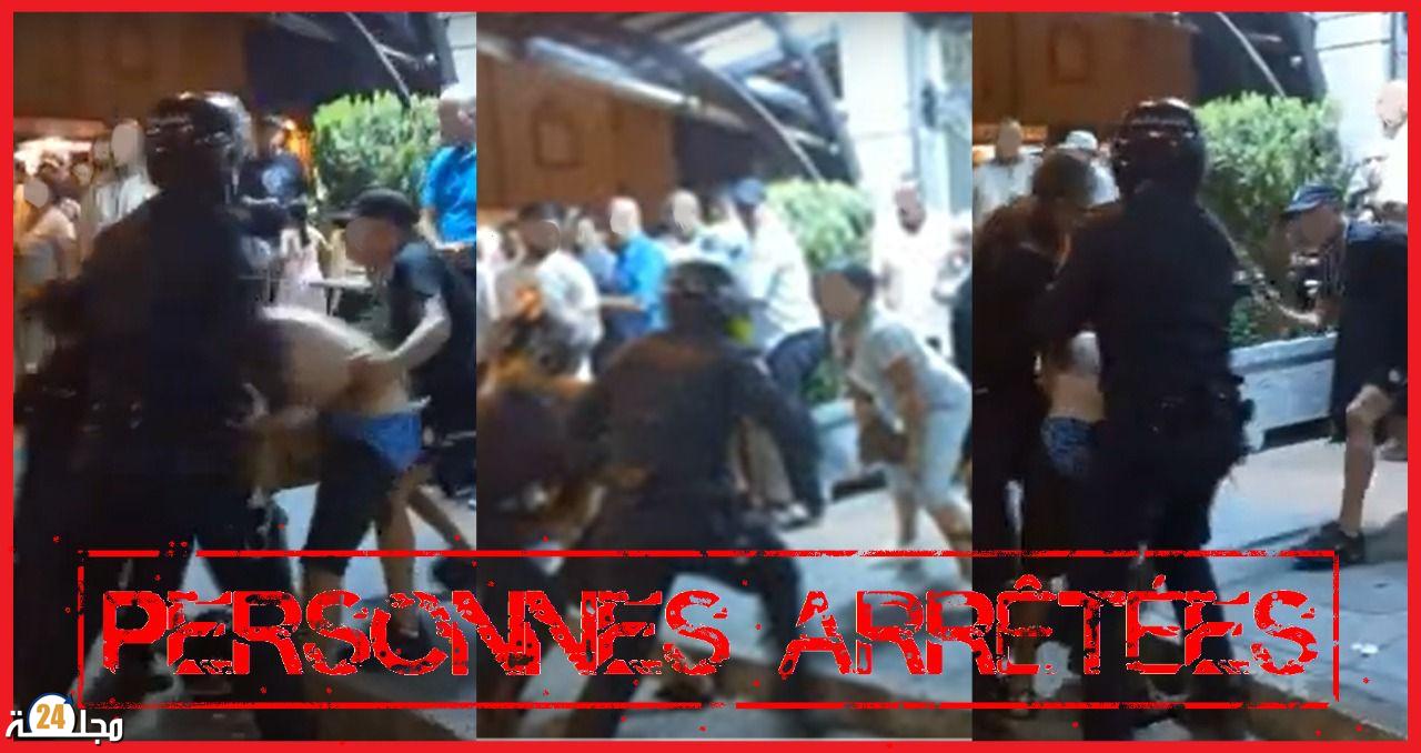 الشرطة تشهر سلاحها لتحييد خطر ثلاثة اشخاص ضبطوا في حالة غير طبيعية