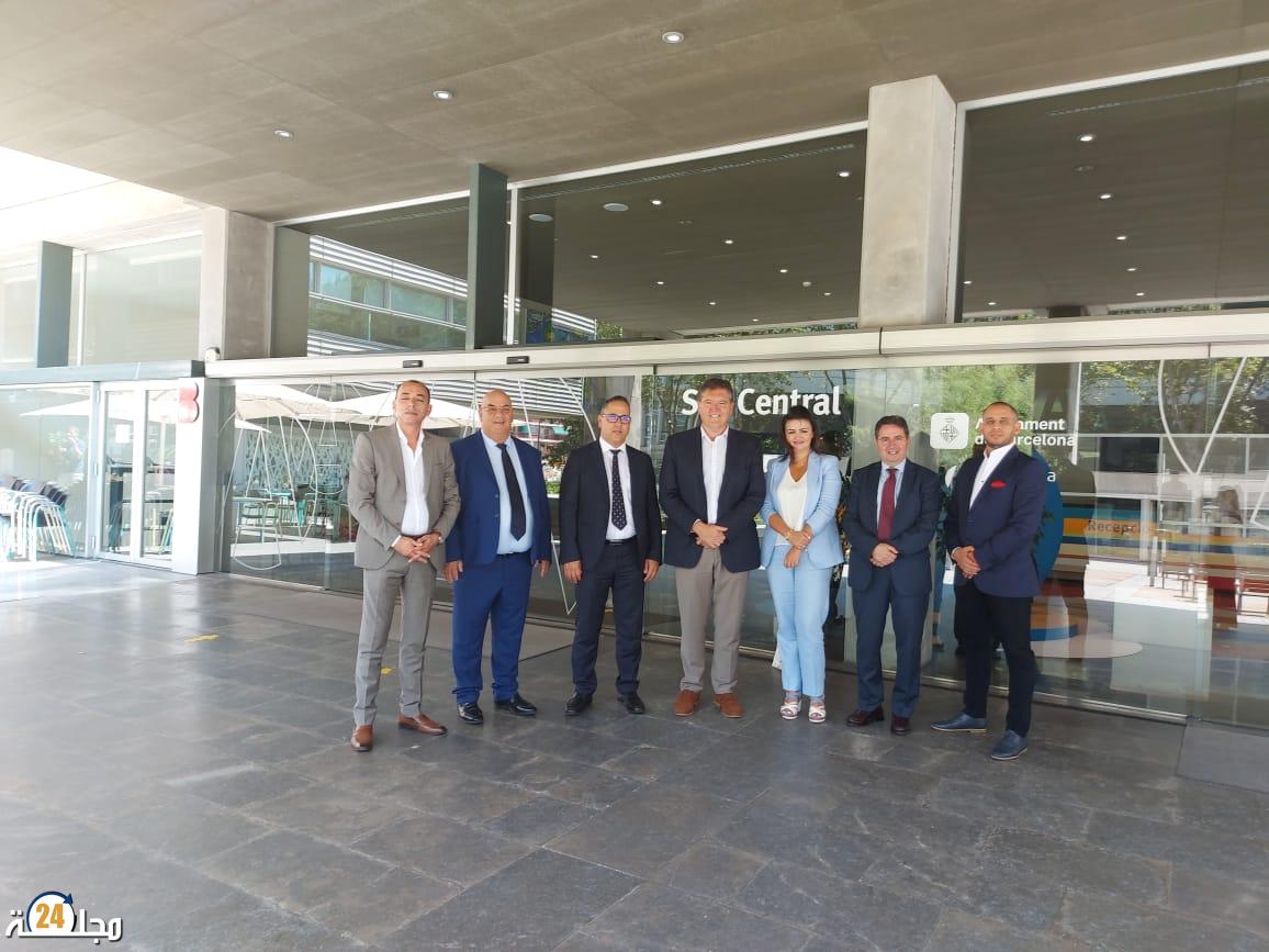 وفد مهم من تطوان يزور برشلونة في مهمة عمل مشتركة