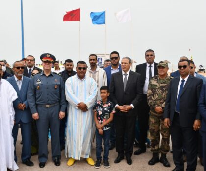 العيون….. للعام الخامس عشر تواليا اللواء الازرق يرفع بشاطئ فم الواد