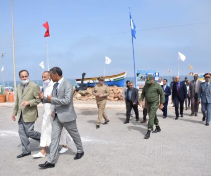 للمرة 11 اللواء الازرق يرفرف بشاطي سيدي موسى اكلو