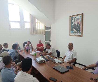 اجتماع مهم لشركة التنمية المحلية لتدبير واستغلال المحطة الطرقية من أجل تجويد خدمات هذا المرفق العمومي