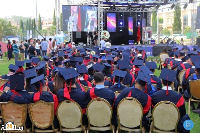 حفل تخرج بهيج لخريجي دفعة 2022 للمدرسة الوطنية للتجارة والتسيير بسطات