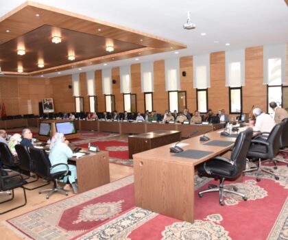 اجتماع اللجنة الإقليمية للتنمية البشرية لاستكمال الدراسة والمصادقة على بعض المشاريع والعمليات القابلة للتمويل