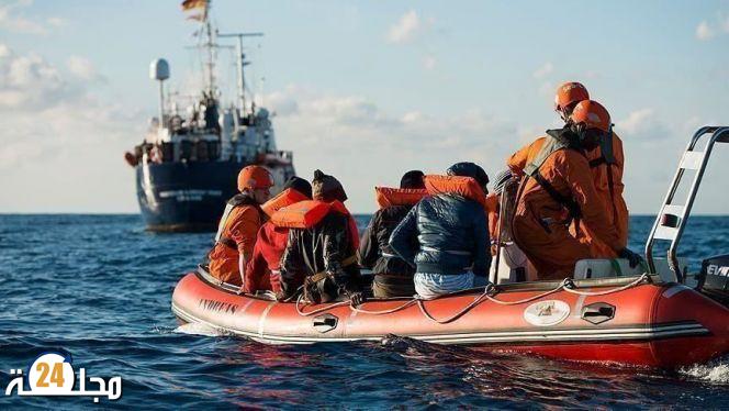 إنقاذ 100 مهاجر سري وانتشال جثامين آخرين بعرض السواحل التونسية