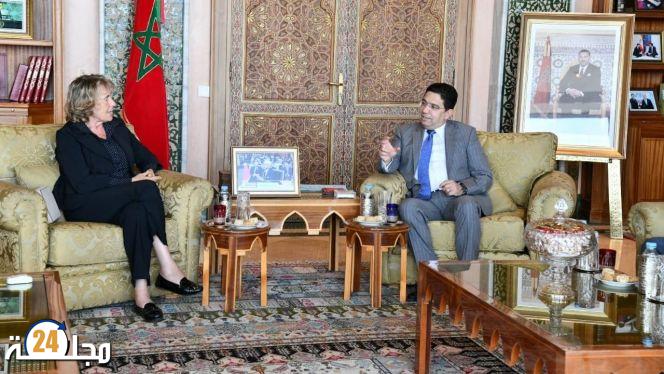 بوريطة يستقبل بالرباط رئيسة لجنة الشؤون الخارجية والهجرة بمجلس الشيوخ الإيطالي