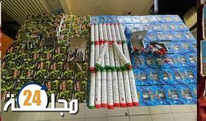 الدار البيضاء..حجز أزيد من 111 ألف وحدة من المفرقعات والشهب النارية