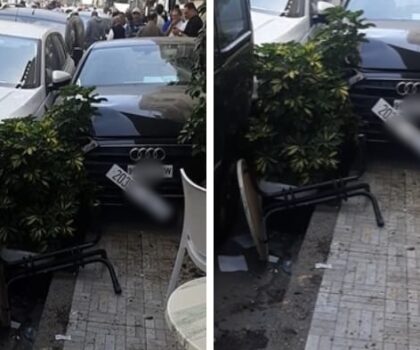 سيارة برلماني تدهس أشخاصا وسط مقهى وترسلهم إلى المستشفى