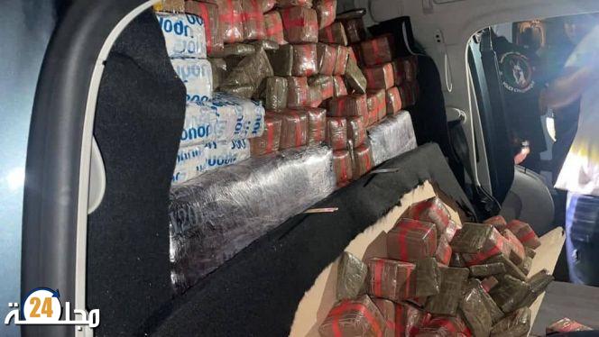 توقيف فرنسي – جزائري حاول تهريب حوالي طن من الحشيش بميناء طنجة