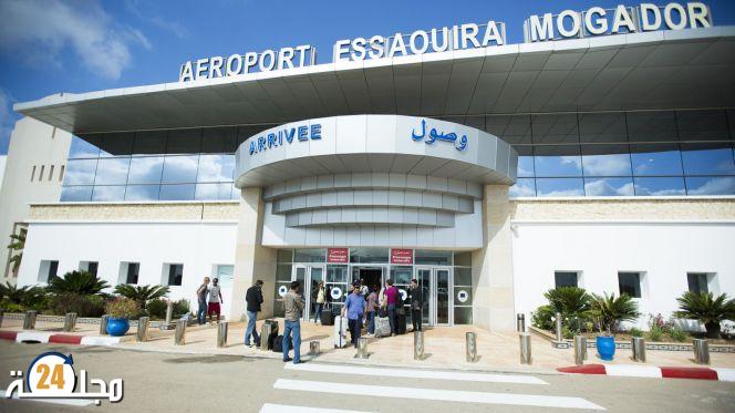 أزيد من 43 ألف مسافر عبروا مطار الصويرة متم يوليوز المنصرم