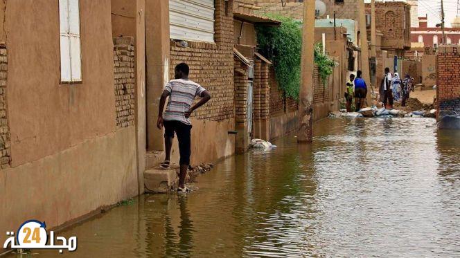 إعلان حالة الطوارئ بالسودان بسبب السيول والفيضانات