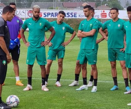 المنتخب الوطني للاعبين المحليين يخوض أول حصة تدريبية بالنمسا