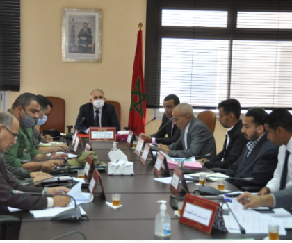 عامل إقليم سيدي افني يترأس أشغال اللجنة الإقليمية للماء.