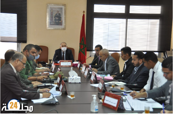 عامل إقليم سيدي افني يترأس أشغال اللجنة الإقليمية للماء.