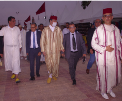 إفتتاح معرض الصناعة التقليدية بمدينة الفضة