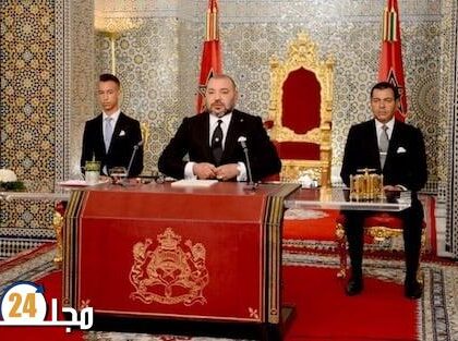 الملك يوجه خطابا ساميا بمناسبة ذكرى ثورة الملك والشعب