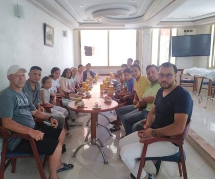 جمعية قدماء النادي القصر بالمهجر و المغرب في مبادرتين رياضيتين منفصلتين بالقصر الكبير .