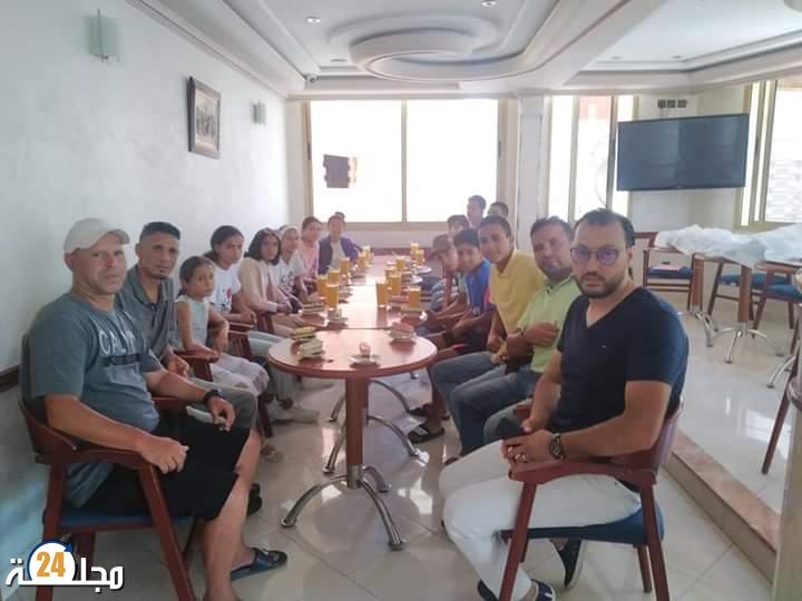 جمعية قدماء النادي القصر بالمهجر و المغرب في مبادرتين رياضيتين منفصلتين بالقصر الكبير .