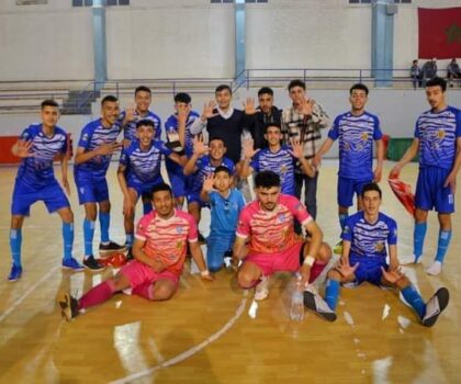 شباب نادي لكوس القصري للفوتصال يقترب من الأدوار النهائية للبطولة الوطنية بفوز أمام أجاكس تطوان.