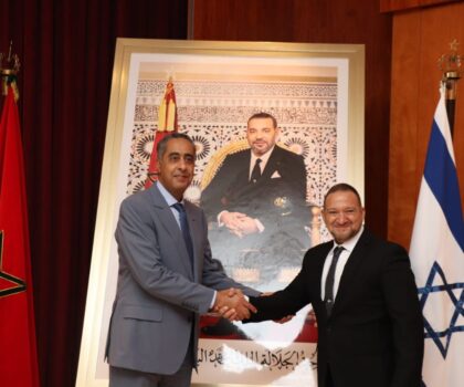 الحموشي يستقبل المفوض العام للشرطة الإسرائيلية السيد يعقوب شبتاي بالعاصمة الرباط