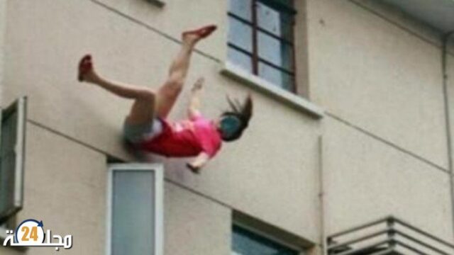 فتاة تحاول الانتحار برمي نفسها من الطابق الرابع بشقة بأيت ملول