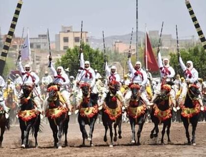 جماعة الحساسنة بإقليم برشيد تحتضن فعاليات مهرجان الفروسية التقليدية
