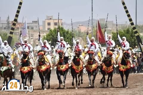 جماعة الحساسنة بإقليم برشيد تحتضن فعاليات مهرجان الفروسية التقليدية