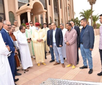 تسليم مفاتيح النقل المدرسي لبعض الجماعات باقليم تيزنيت