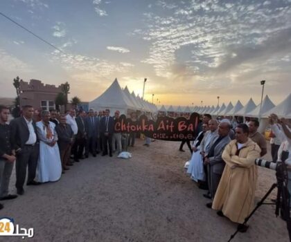 افتتاح المعرض الاقليمي للصناعة التقليدية لاشتوكة ايت باها بجماعة سيدي وساي