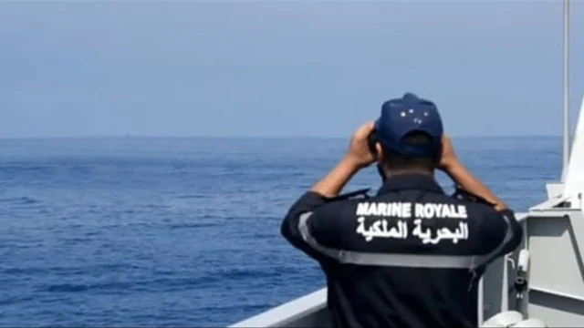 البحرية الملكية تنقذ مهاجرين من جنسيات عربية مختلفة
