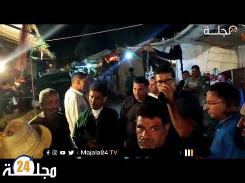 بالفيديو..عثمان الطرمونية….في زيارة تفقدية لباعة الجائلين بالمهرجان حد اولاد فرج