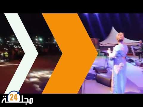 بالفيديو…الفنانة زينة الداودية تحيي ليلة شعبية بمهرجان التبوريدة حد اولاد فرج اقليم الجديدة