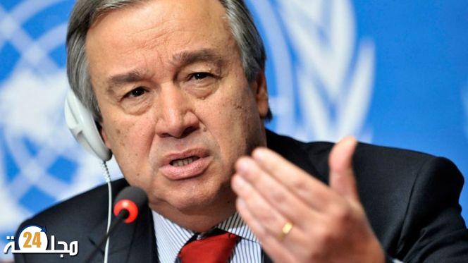 الأمين العام للأمم المتحدة يدعو إلى التعبئة لمواجهة الأزمات الإنسانية