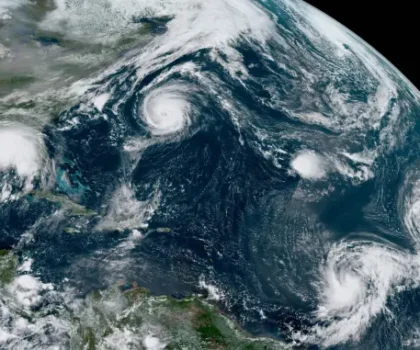 دراسة: ارتفاع درجة حرارة المحيطات مع بدء موسم الأعاصير في الأطلسي