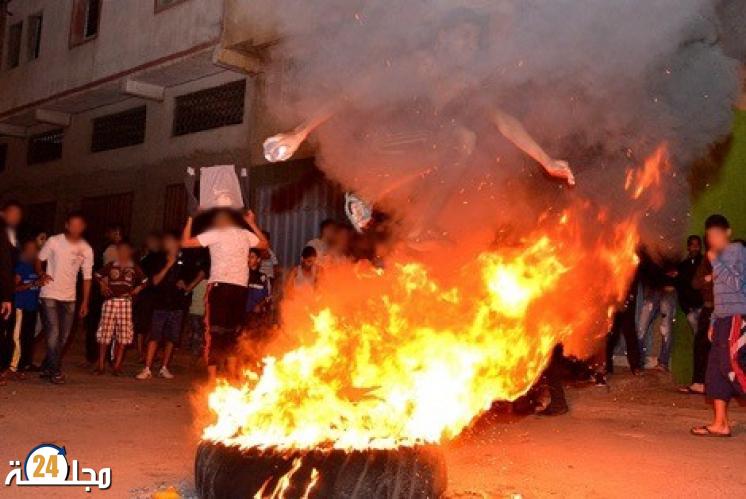 كالعادة احتفالات عاشوراء بسطات لم تخلو من أحداث فوضوية