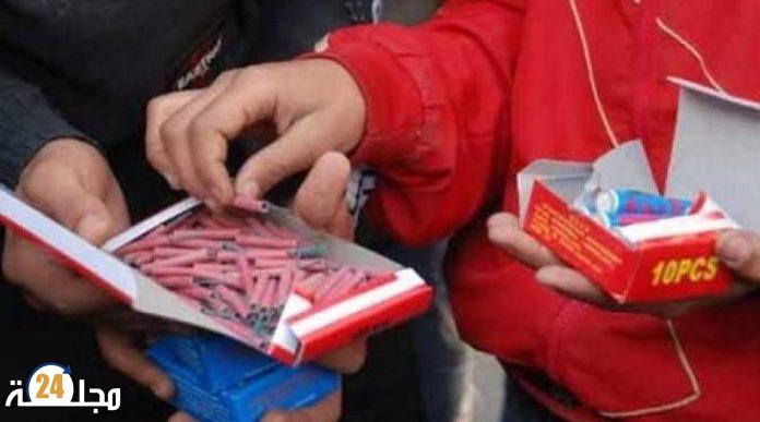 الرباط: اعتقال صاحب محل تجاري و ضبط كمية كبيرة من المفرقعات النارية