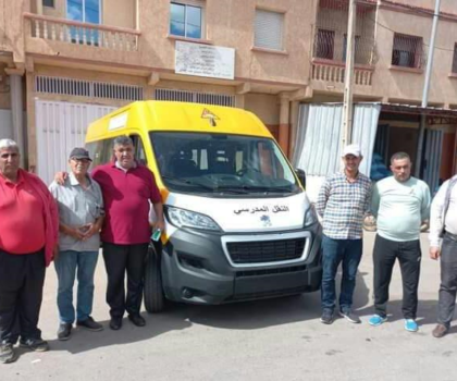 حافلة جديدة تعزز أسطول النقل المدرسي بجماعة سيدي عبد الخالق