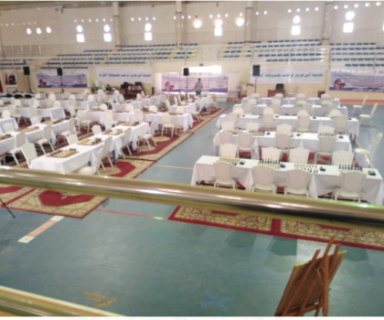 مكونات الملتقى الوطني لمدينة بن جرير في شطرنج تصدر بلاغ شكر الى الرأي العام المغربي