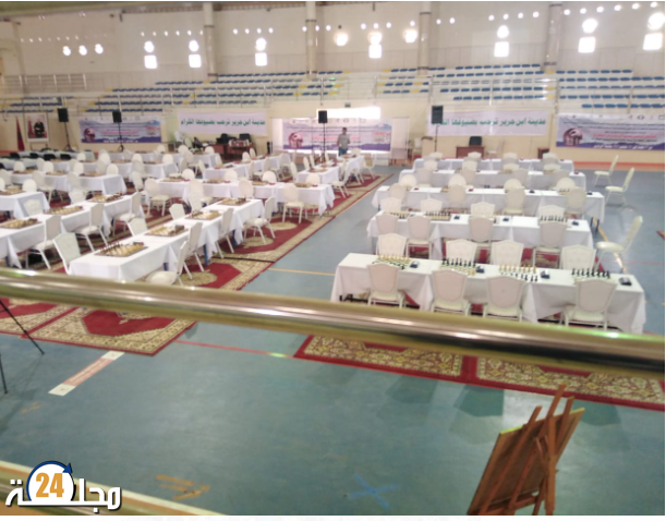 مكونات الملتقى الوطني لمدينة بن جرير في شطرنج تصدر بلاغ شكر الى الرأي العام المغربي