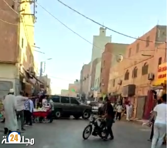 العيون…. ولاية أمن العيون توضح حيثيات مقطع الفيديوا المتداول لشخص قام بتهديد سلامة المواطنين بواسطة سيارة مزورة بشارع اسكيكيمة