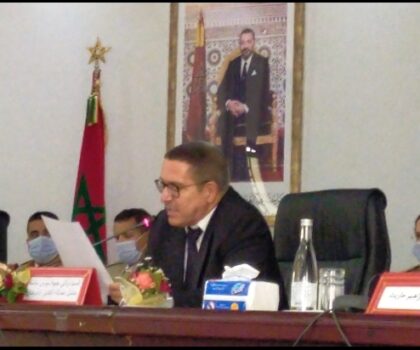 كلمة والى جهة سوس ماسة بمناسبة تنصيب رجال السلطة