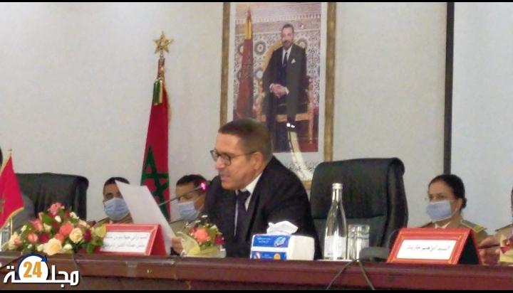 كلمة والى جهة سوس ماسة بمناسبة تنصيب رجال السلطة