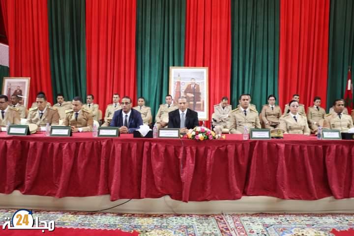 العيون…. والي الجهة يشرف على مراسيم تنصيب الكاتب العام الجديد و باشا المدينة